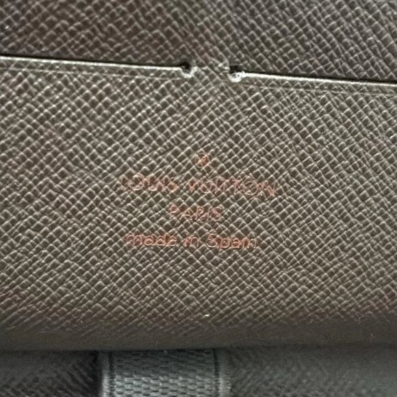 LOUIS VUITTON Zippy Organizer N60003 Ebene Damier - Long Wallet 372-061325 - Picture 5 of 5